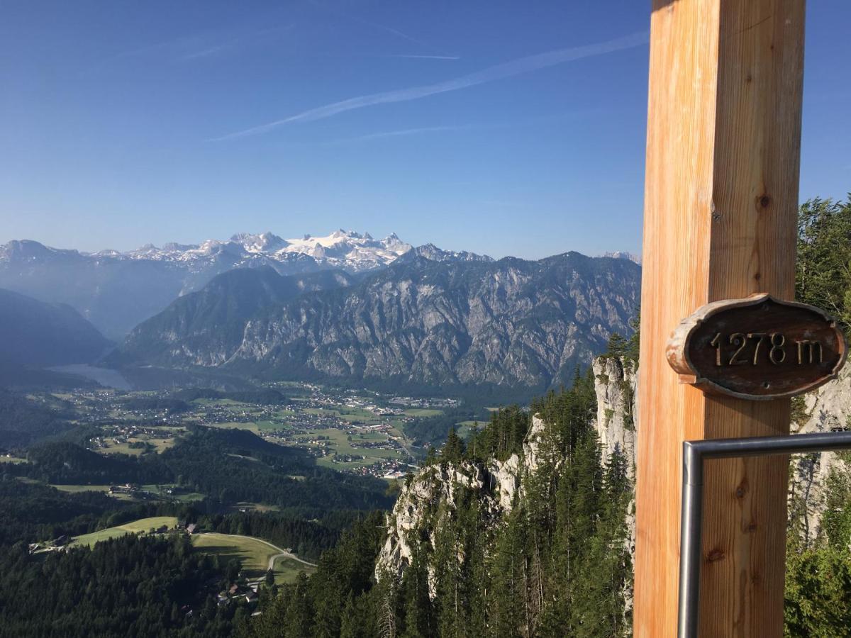 Ferienwohnung Stoablick - Barrierefrei Mit Bergblick Bad Goisern Exterior foto